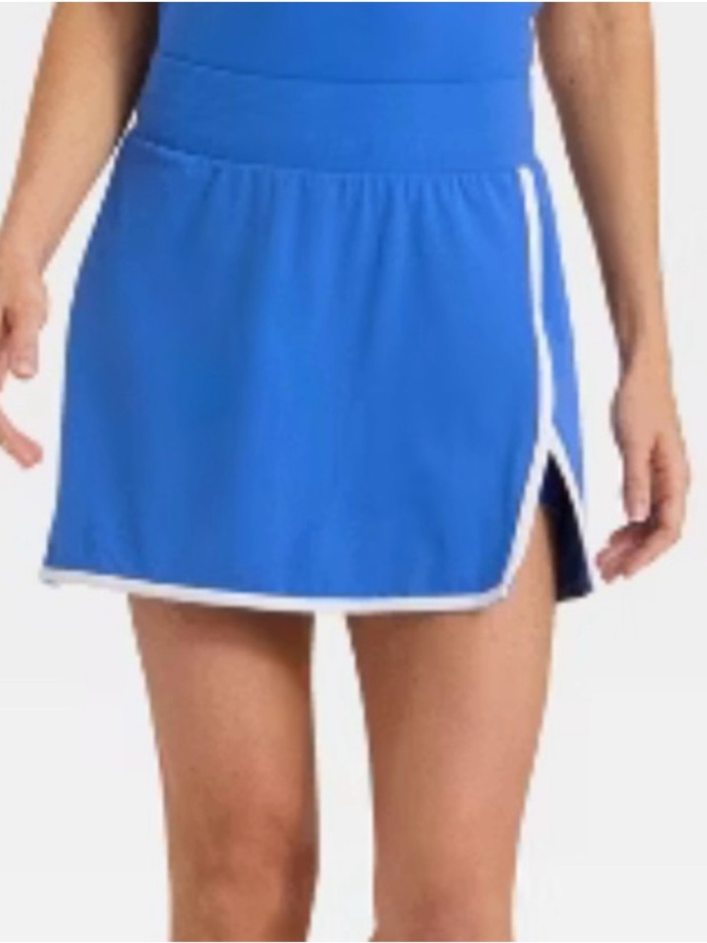 All in motion Plus size Royal Blue Athletic Skort with White trim XXL. New/tags